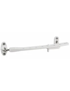 Entrebâilleur de fenêtre, 8 positions, réversible, cadenassable, blanc - THIRARD