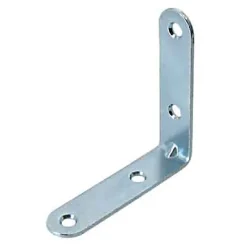 Equerre de chaise Diall acier zingué 30 mm