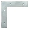 Equerre de fenêtre Diall acier zingué 140 mm