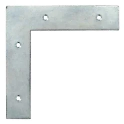 Equerre de fenêtre Diall acier zingué 140 mm