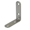 4 Equerres de chaise Acier Inox l.30 x H.25 x P.25 mm