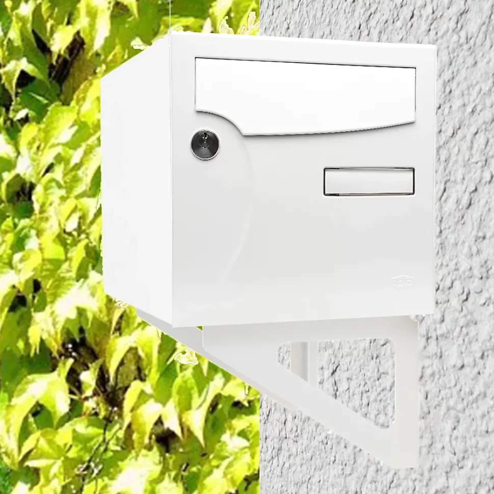 Equerres murales Blanc crème mat RAL 9010M