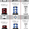 ET8W Tour multiprise 8 prises 3680W 13A 3x USB recharge sans fil Câble 1,8m Parasurtenseur protection surtension Duronic
