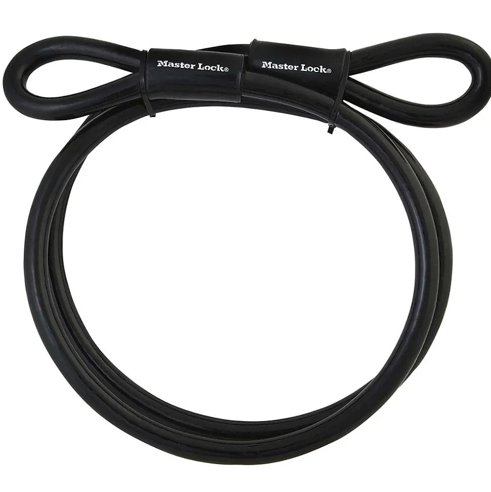 49EURD Câble Antivol avec deux Boucles, 3 m