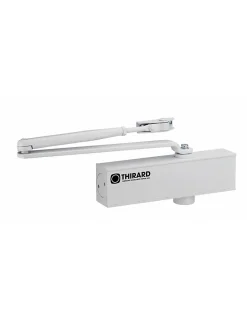 Ferme-porte automatique hydraulique Design force 3, blanc - THIRARD