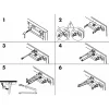Ferme-porte automatique hydraulique Design force 3, argent - THIRARD