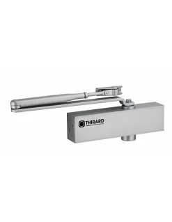 Ferme-porte automatique hydraulique Design force 3, argent - THIRARD