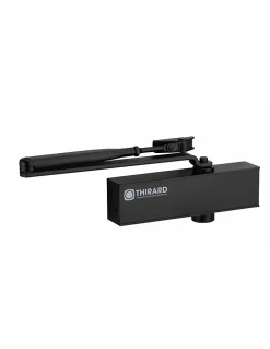 Ferme-porte automatique hydraulique Design force 3, noir - THIRARD