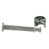 Ferrure d'assemblage + Goujon ø15 x L. 47.5 mm en acier, lot de 2