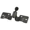 2 Ferrures de lit en applique 93 x 40 mm