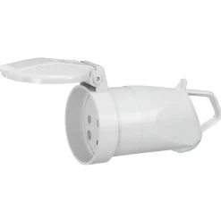 Fiche + clapet 3P+N+T 20A 400V Plexo Legrand