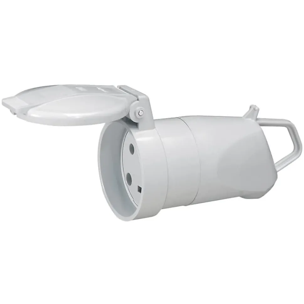 Fiche + clapet 2P+T 20A 400V Plexo Legrand