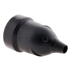 Fiche femelle 16A 2P+T - Noir - Zenitech