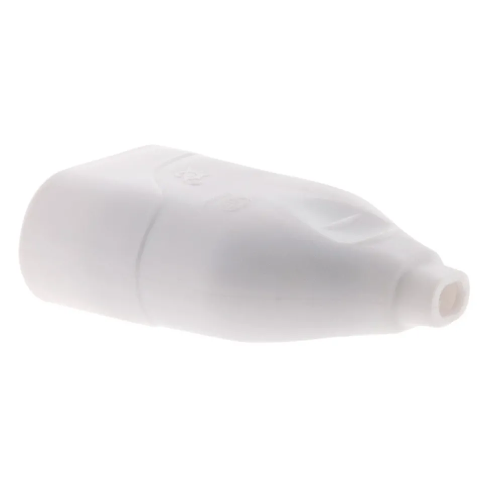 Fiche femelle 2P 6A - Blanc - Zenitech