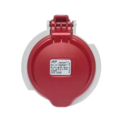 Fiche Femelle Tétrapolaire 32a 3p+n+t 380v - 5 Broches - étanche Ip44 - Ide