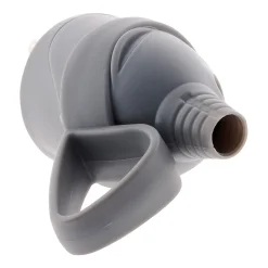 Fiche mâle anneau + ergot -16A 2P+T - Gris - Zenitech