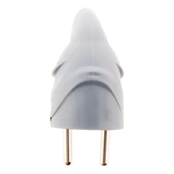 Fiche mâle coudée 16A 2P+T - Gris - Zenitech