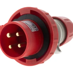 Fiche mâle IEC309 3P+T 32A - Zenitech