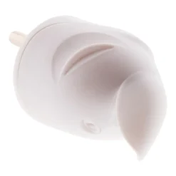 10 fiches mâles coudées 16A 2P+T blanc Zenitech