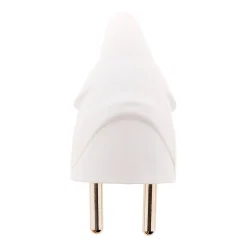 10 fiches mâles coudées 16A 2P+T blanc Zenitech
