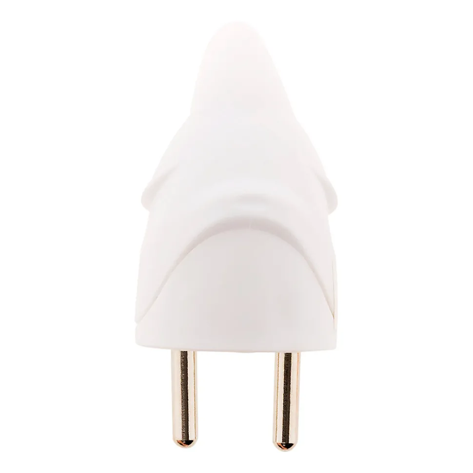 10 fiches mâles coudées 16A 2P+T blanc Zenitech