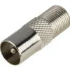 Fiche TV Mâle ø9.5 mm Type F Femelle Blyss