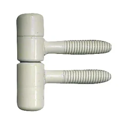 Fiche à visser blanc 11 x 40 mm vendue par 2