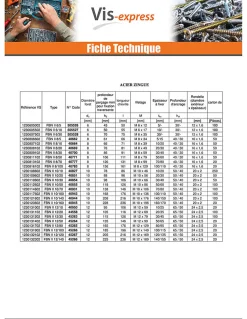 Fischer Ancrage FISCHER FBN II 8X81 Filetée sur 49 Acier zingué - 1 pièce