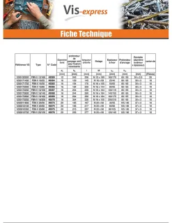 Fischer Ancrage FISCHER FBN II 8X91 Filetée sur 59 Acier zingué - 1 pièce