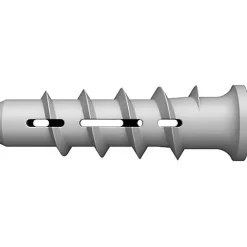 Fischer FTP K6 Cheville pour béton cellulaire 50 mm, jeu de 4 + ProfiBit PH3