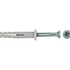 Fischer N 6 x 40/7 P Cheville à frapper en nylon 6 mm - 100 pcs