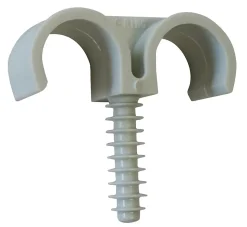 Fixation pour gaines double ø16 mm Ing fixation