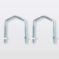 Fixation simple pour antenne ø 8 mm - Lot de 2