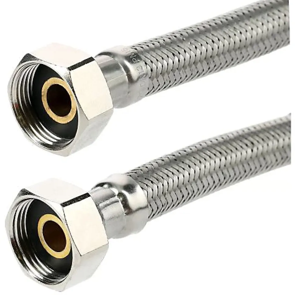 Flexible ACS sanitaire Femelle Femelle 12/17 500 mm - GARIS - F01FF0500-12