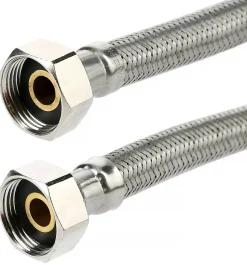 Flexible ACS sanitaire Femelle Femelle 12/17 500 mm - GARIS - F01FF0500-12