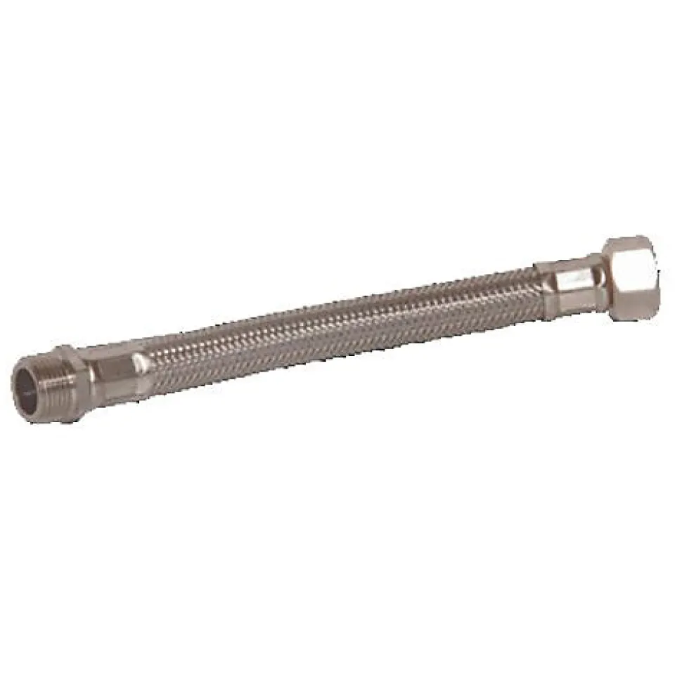 Flexible ACS sanitaire Mâle Femelle 15/21 - 500mm - GARIS - F01MF0500-15