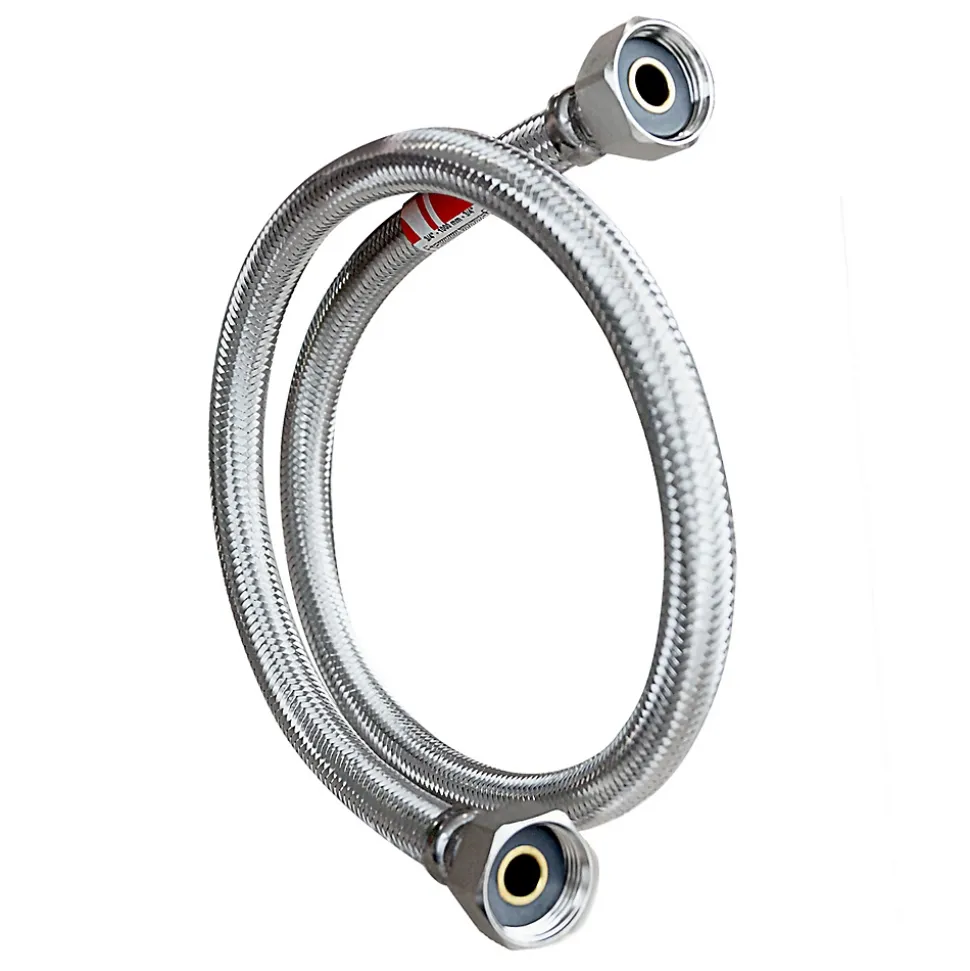 Flexible Inox 13mm Intérieur F-f 1/2" (15/21) Longueur 200cm
