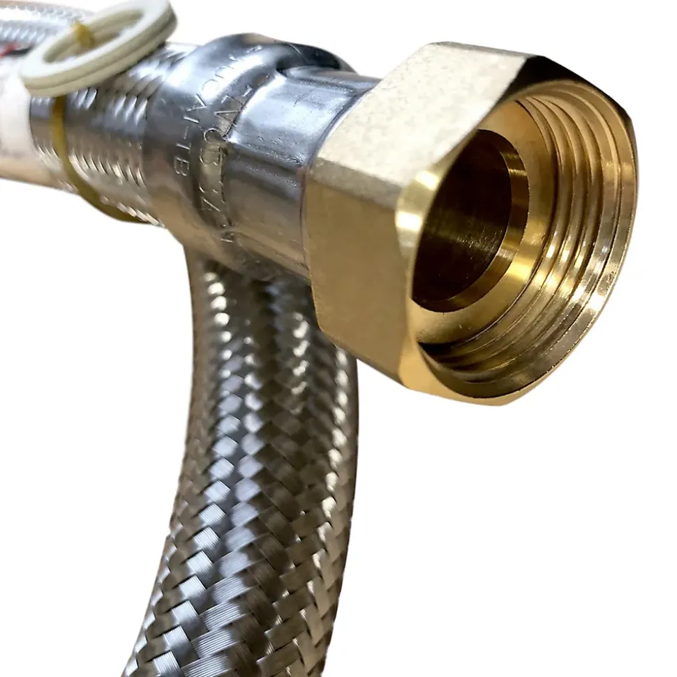 Flexible Inox 24mm Intérieur F-f 1" (26/34) Longueur 100cm