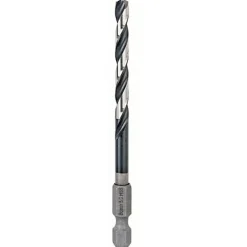 Foret métal diamètre 5 x 91mm longueur utile 52mm - queue 6 pans 1/4'' - BOSCH - 2608577056