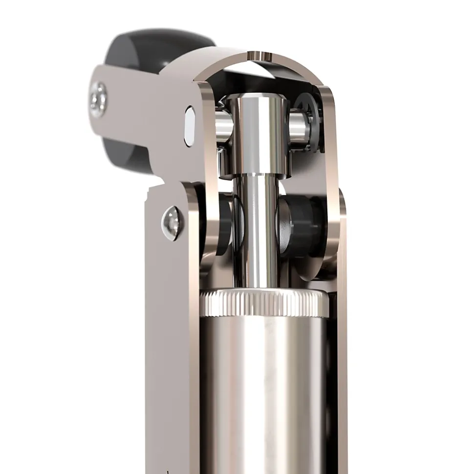 Frein de rétention force 80 N en acier inox 304, pour porte jusquà 80 KG.