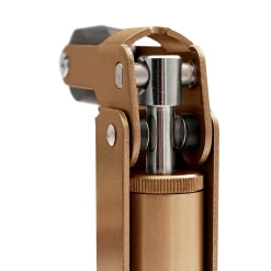Frein de rétention Réglable force 60 a 80 N aluminium anodisé bronze, pour porte jusquà 80 KG.