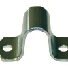 Gache pour pêne rond à visser ø10 mm - acier zingué blanc