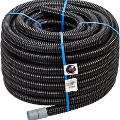 Gaine TPC Flexichoc IK10 ignifugé Noire diamètre 40 mm x 25 mètres