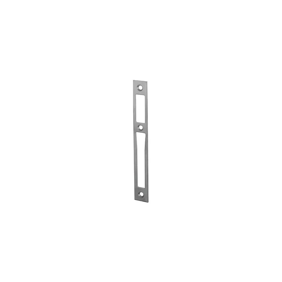 Gâche centrale aluminium largeur 22mm épaisseur 10mm anodisé argent - STREMLER - 2839.10.4