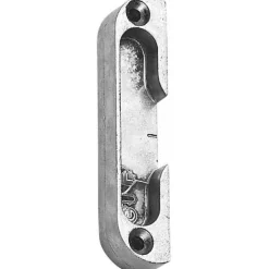 Gâche galet à défoncer axe 9mm jeu 4mm dimension 85x18x13mm pour menuiserie bois - FERCO - E-15861-00-0-1