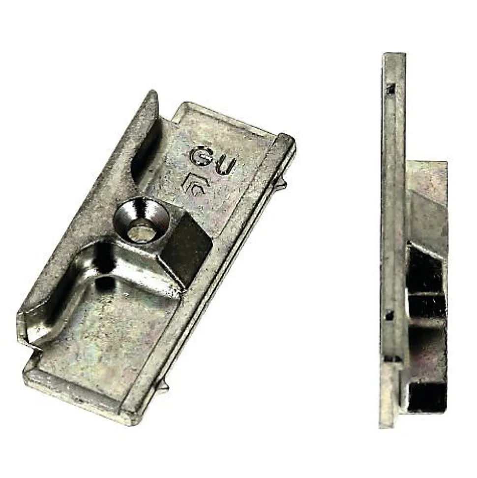 Gâche galet en applique PVC/bois - FERCO - 9-30806-03-0-1