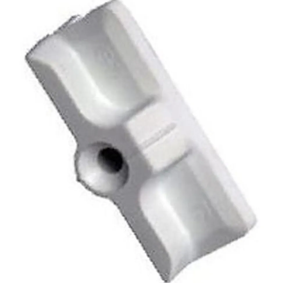 Gâche galet nylon blanc pour PVC - FERCO - E-18940-00-0-7