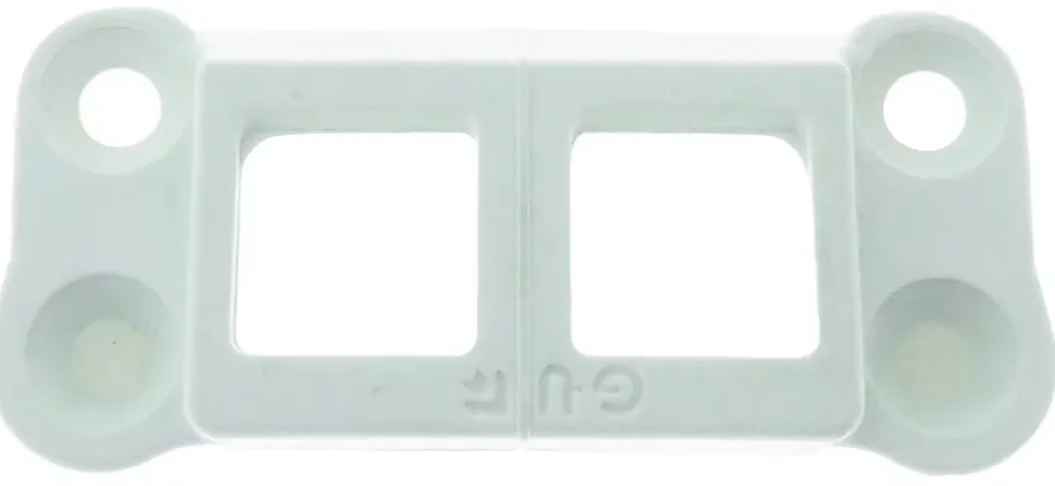 Gâche tringle double hauteur 260mm - FERCO - E-18370-02-0-7