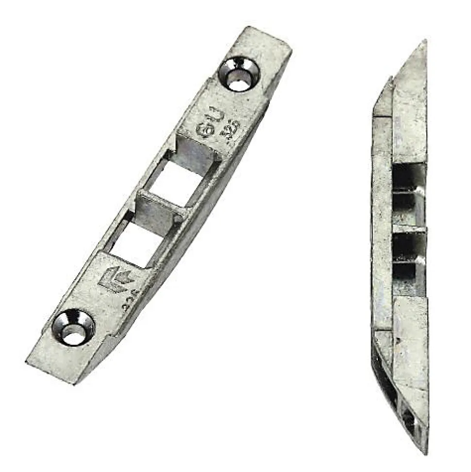 Gâche tringle double à toupiller bois - FERCO - 0-0326--00-0-1