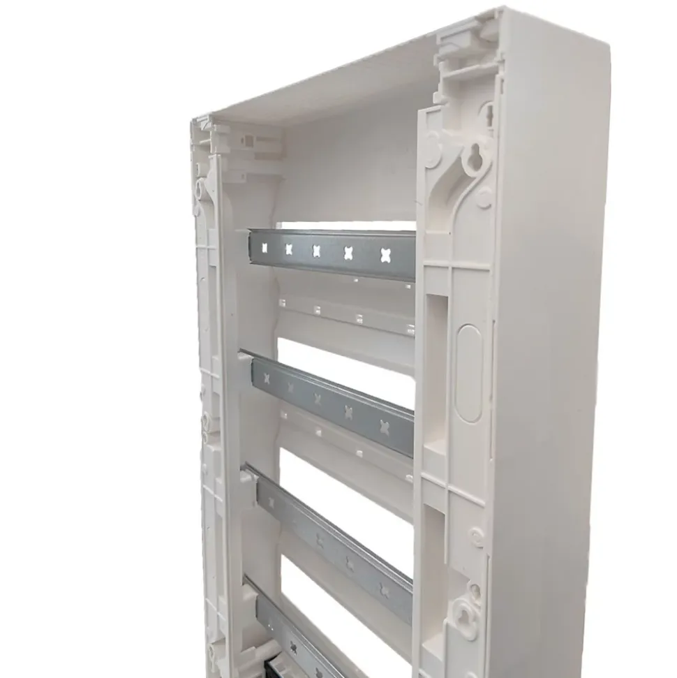 Gd418 - Coffret électrique 4 Rangées De 18 Modules - Hager Gamma 625x355x103mm - Bornier Automatique